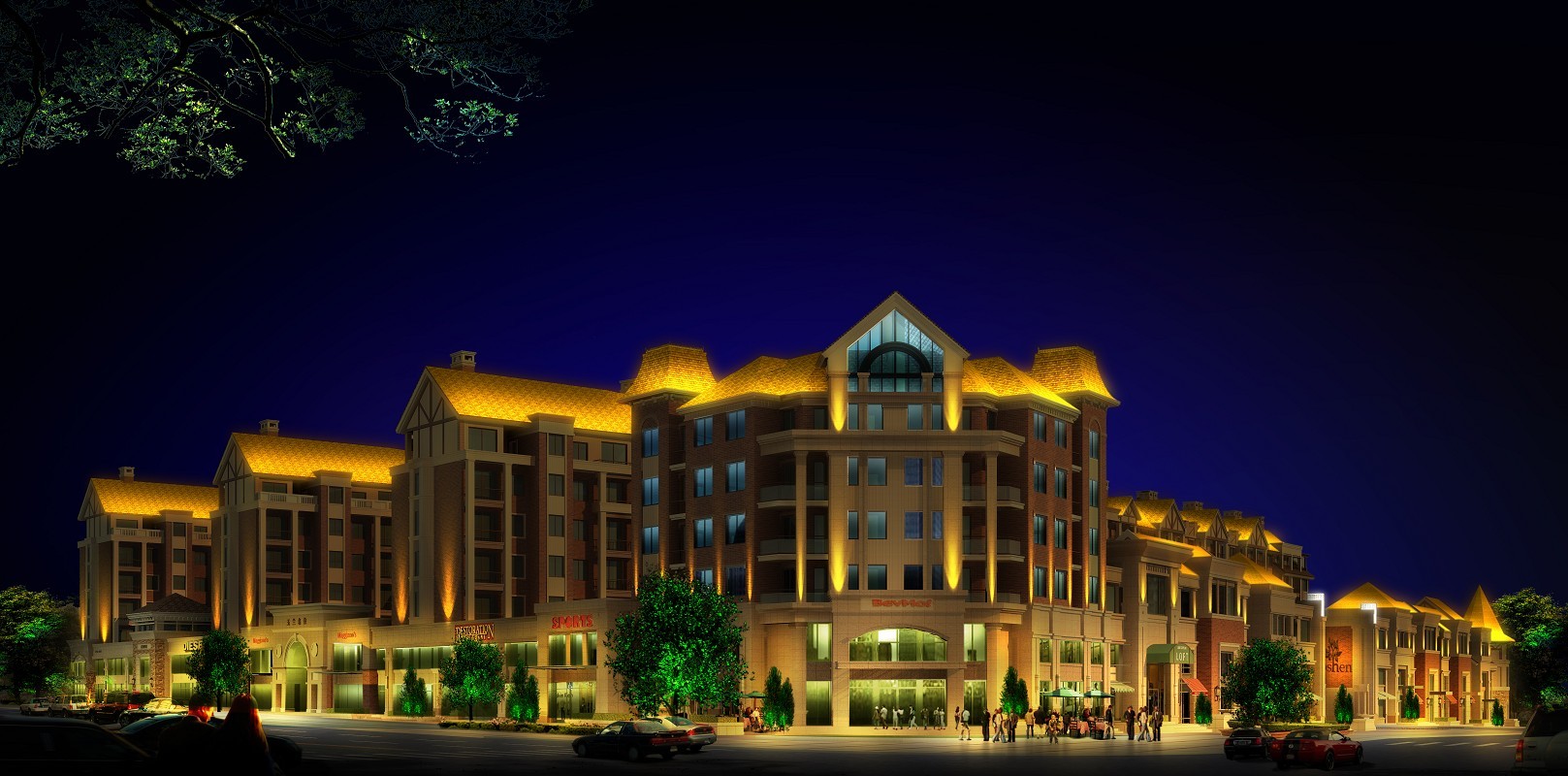 湖南长沙LED楼宇亮化工程设计_周边服务栏目